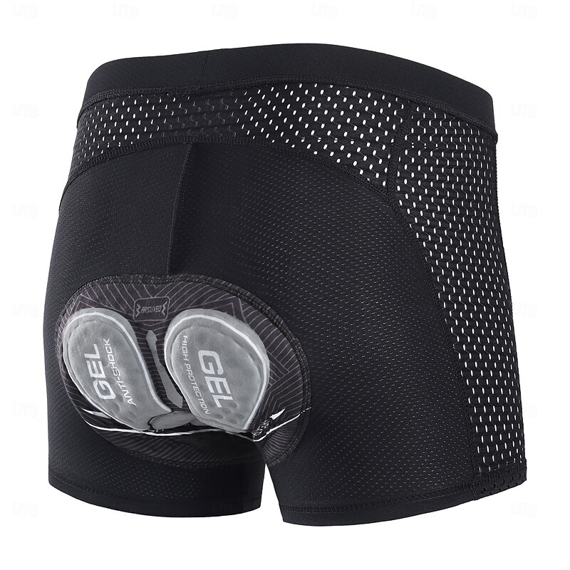 Arsuxeo Men's Solid Color Cycling Road Shorts Cycling Underwear Shorts Cycling Pants Bike Shorts Underwear Shorts Form Fit Mountain Bike MTB Road Bike Cycling Sports Reduces Chafing Wicking