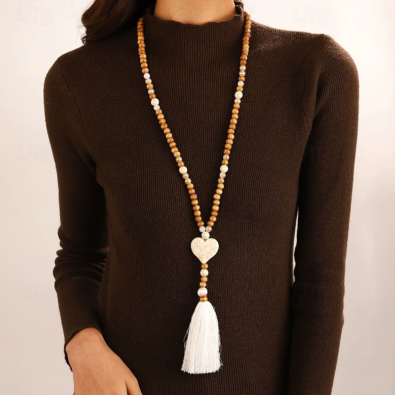 Women's necklace Fashion Street Color Block Necklaces4