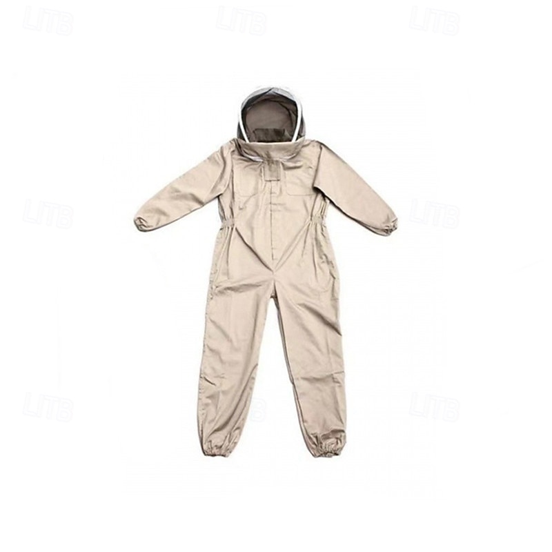 1 Piece Men's Bee Suit Beekeeper Suite Beekeeper Suit With Veil Full-body Durable Beekeeper Suite Suitable for Professional Beekeepers and Beginners2