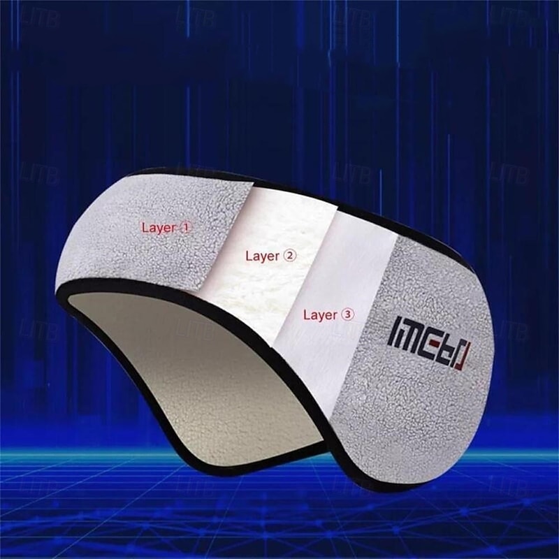 Sleeping Mask Blackout Ear Muffs Sound Noise Reduction Sleeping Goggles For Eye Sleeping Relaxing Warm Outdoor Indoor3