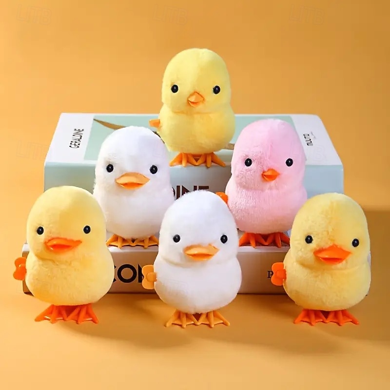 Interactive Simulation Plush Toy - Jumping Chicken/Duck Small Animal Birthday Gift