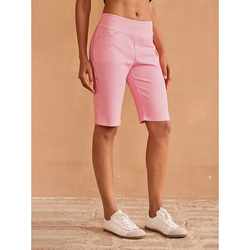 Women's Golf Shorts Yan pink Denim Blue Black Bottoms Ladies Golf Attire Clothes Outfits Wear Apparel