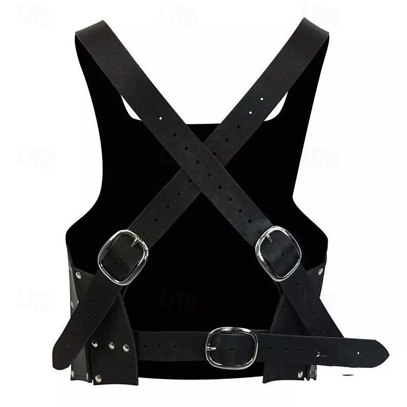 Retro Vintage Medieval Renaissance Armor Vest Chest Guard Warrior Gladiator Viking Fancy Dress Men's Women's Viking Halloween Carnival Performance Party LARP Adults' Vest3