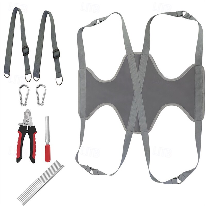 Small Medium Dog Nail Trimming Hammock - Pet Grooming Cathammock - Grooming Trimming Set3