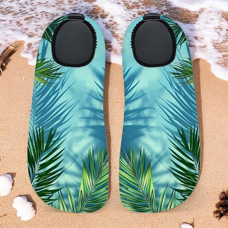Unisex 3D Alligator Print Water Shoes – Quick-Dry Barefoot Aqua Socks for Beach, Swimming, Surfing & Outdoor Activities2