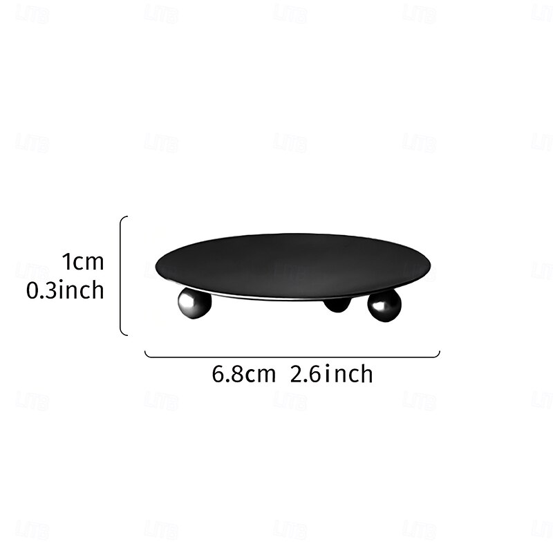 Iron Candle Holder – Creative Geometric European-Style Romantic Candle Cup, Modern Minimalist Metal Tealight Holder, Elegant Tabletop Decor for Dining Table, Home, Wedding, and Party Decoration3