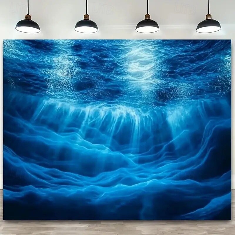 Landscape Ocean Wave Hanging Tapestry Wall Art Large Tapestry Mural Decor Photograph Backdrop Blanket Curtain Home Bedroom Living Room Decoration