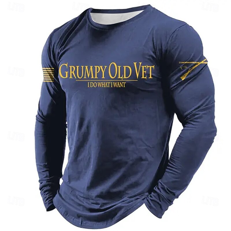 Patriotic T Shirts For Men American US Flag T Shirt Short Sleeve T shirt 3D Print Crew Neck Shirt Daily Military Street Daily Black Red Summer Spring Clothing Apparel S M L XL XXL XXXL3