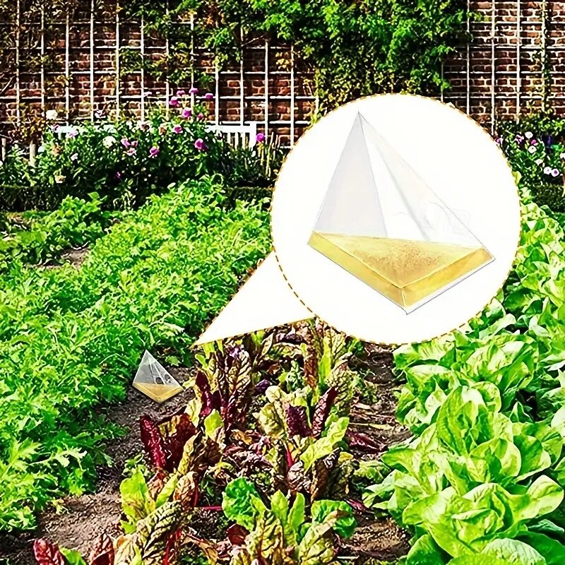 20 Pieces of Disposable Outdoor Garden Snail and Slug Traps - help You Solve The Snail and Slug Problem - PE Material No Electricity Required4