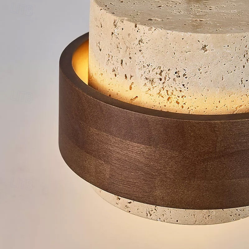 17 cm Pendant Lantern Design Geometric Shapes Pendant Light Stone Artistic Style Formal Style Vintage Style Vintage Country 110-120V 220-240V4