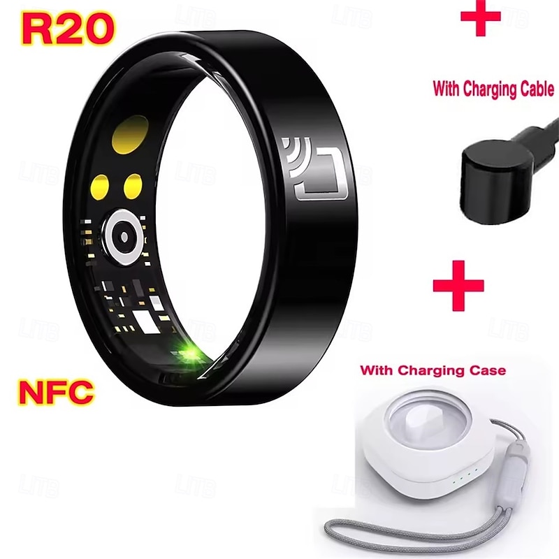 NFC R20 Smart Ring Access Control Sleep Monitor Fitness Tracker Camera Control Android iOS4