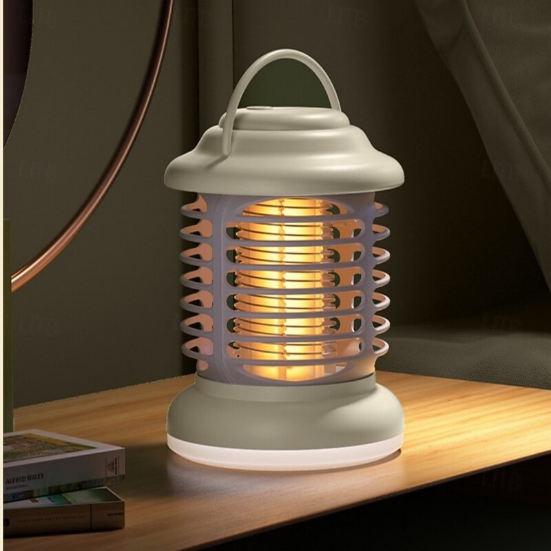 Bug Zapper Outdoor Fly Zapper Indoor Rechargeable Mosquito Zapper Portable Camping Fly Trap Mosquito Killer Lamp4