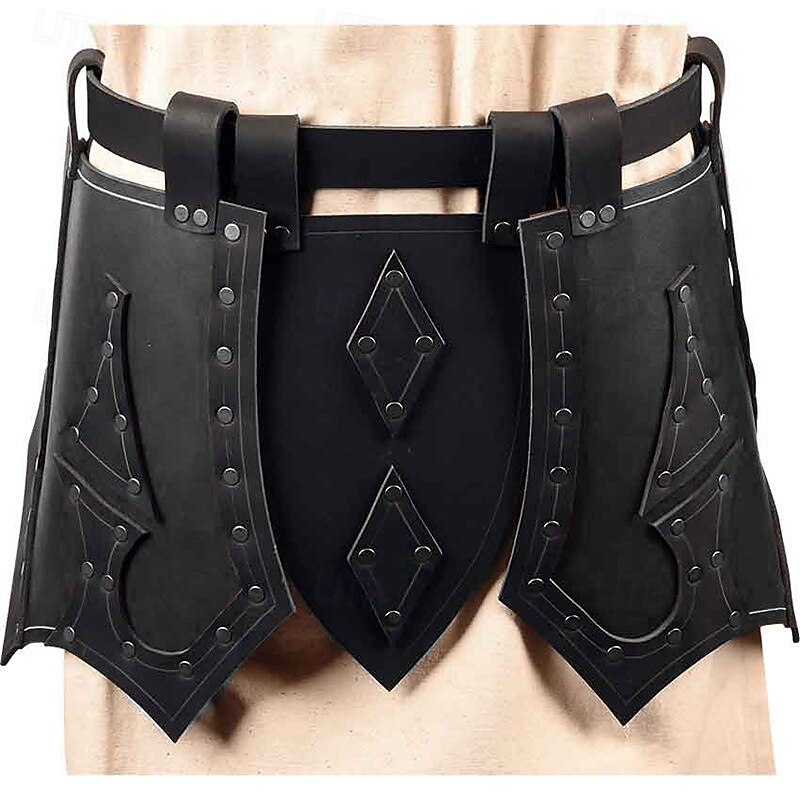 Retro Vintage Medieval Skirt Scottish Utility Kilts Kilts Fancy Dress Men's Celtic Halloween Carnival Masquerade Performance Adults' Skirt All Seasons4