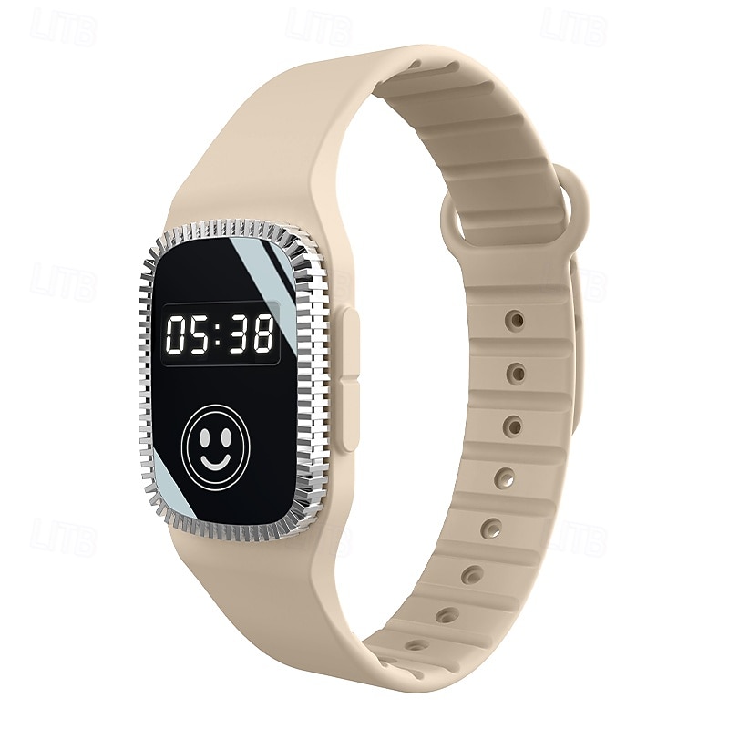 USB Mosquito Repellent Watch – Summer Silicone Bracelet for Adults and , Safe Wearable Mosquito Repellent3