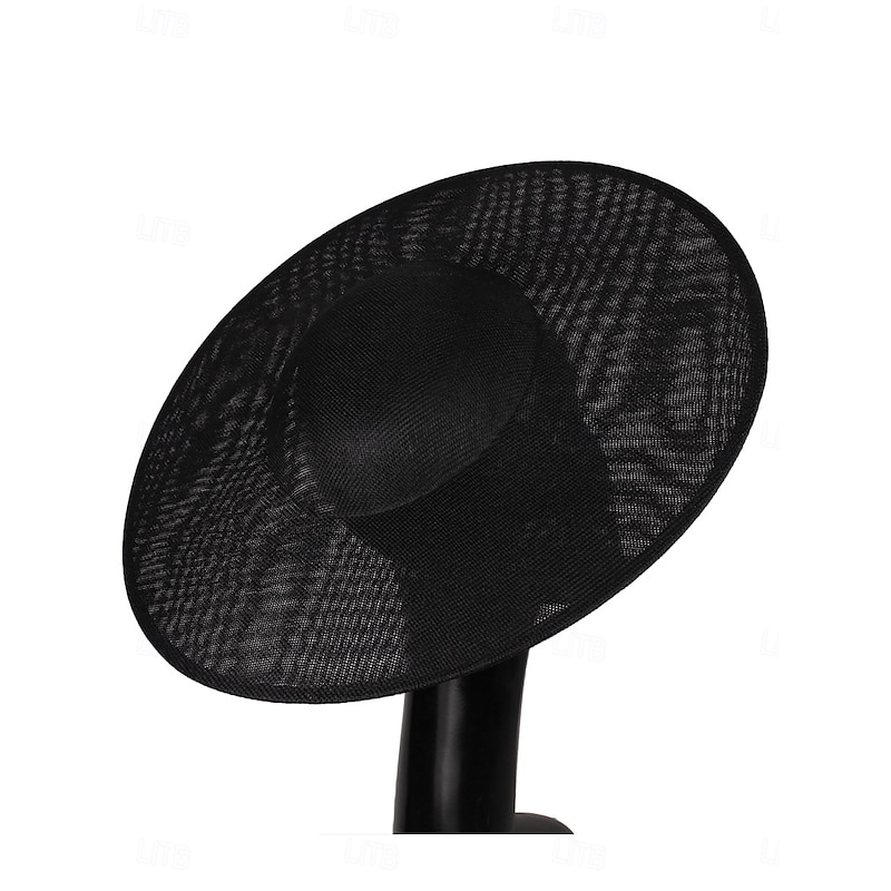 Hats Faux Linen Bowler / Cloche Hat Wedding Elegant Vintage With Pure Color Headpiece Headwear4