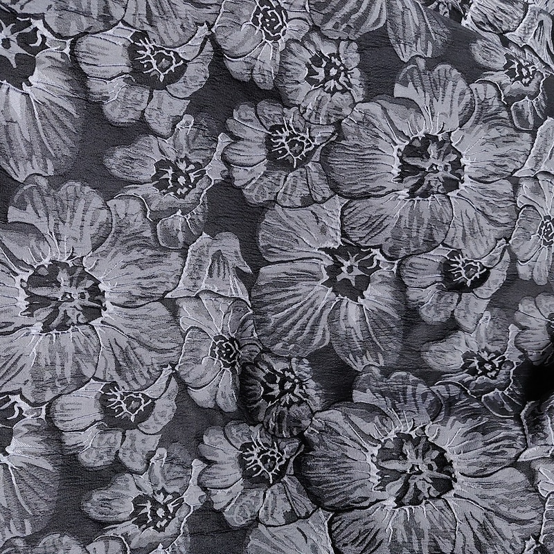 Jacquard A-Line Cocktail Dresses Elegant Dress Wedding Guest Church Ankle Length Half Sleeve V Neck Chiffon with Floral Bow(s) Wedding Guest Dress3