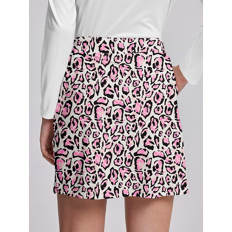 Women's Tennis Skirts Golf Skirts Pink Skirt Ladies Golf Attire Clothes Outfits Wear Apparel2