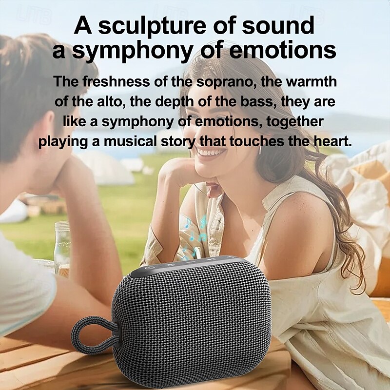 Outdoor Sports Cycling Portable 360 Surround Sound Bluetooth Speakers Mini Waterproof Wireless Car Subwoofer Long Battery Life3