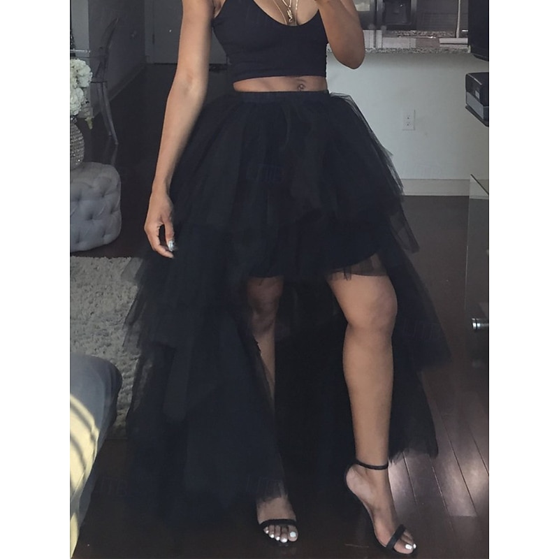 Retro Vintage 1950s Petticoat Hoop Skirt Under Skirt Tulle Skirt Fancy Dress Women's Masquerade Party Evening Wear Cocktail Party Tea Party Adults' Skirt4