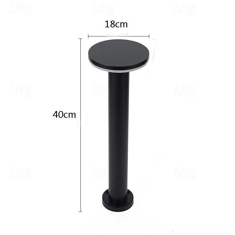 Outdoor Aisle Lights Warm White Modern Street Light Outdoor Waterproof, Perfect Solar Light for Backyard, Lawn, Driveway, Walkway, Garden Decoration.2