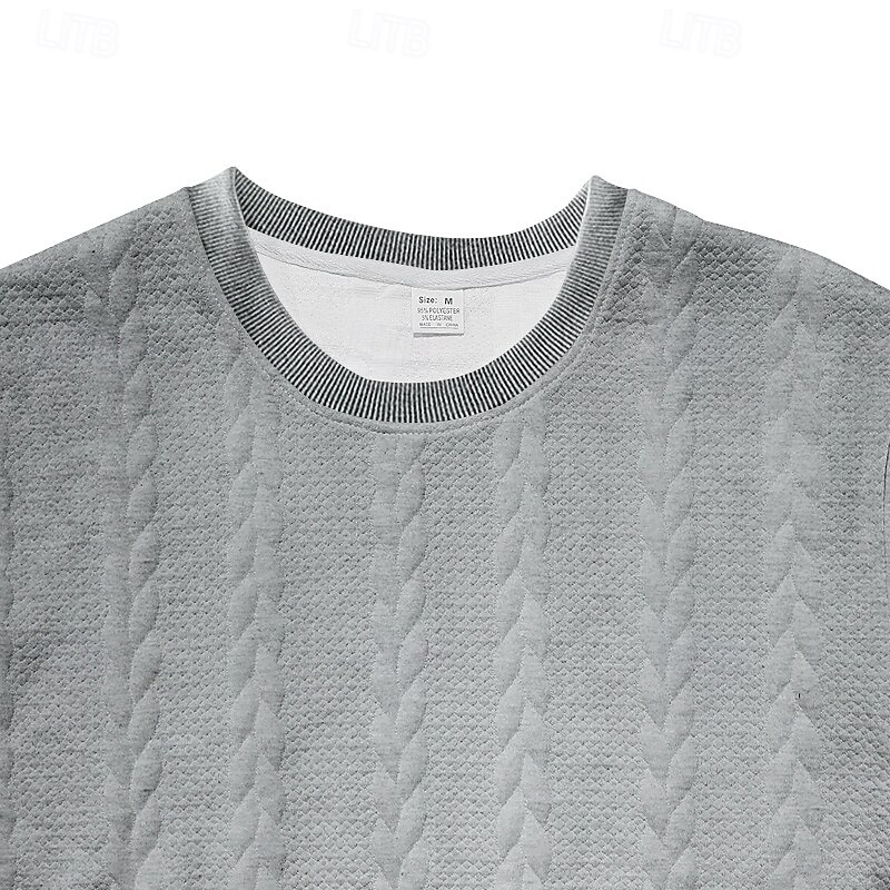 Men's T-shirt Suits 2 Pieces Outfits Tee & Shorts Short Sleeve Crewneck Summer Plain Fashion Casual 2 Piece Jacquard Vacation Daily Wear Going out Black White Khaki Top Tee for Men4