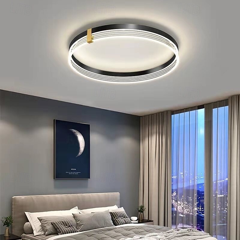 50 cm Dimmable Ceiling Lights Metal Acrylic Modern Nordic Style 110-120V 220-240V2