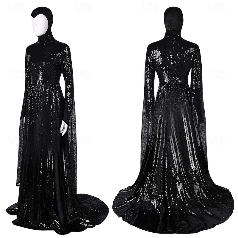 Snow White Venom The Evil Queen Dress Movie Cosplay Costume Carnival Costume Dress Up Movie Cosplay for Women's Adults' Halloween Carnival World Book Day Performance Party3