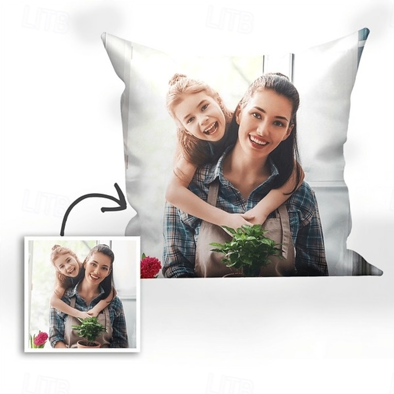 Custom Pillow Cover Add your Image Personalized Photo Design Picture Fashion Casual Pillowcase Cushion Cover 1pc Personalized Gift Custom Made