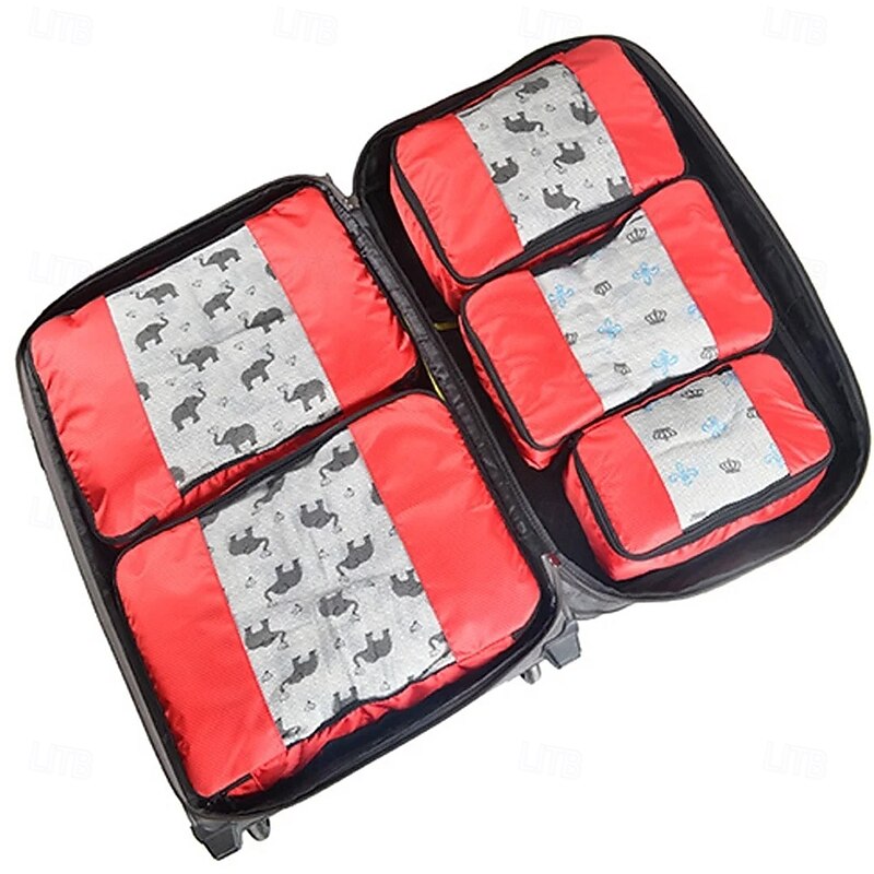 Compression Packing Cubes Set for Travel Luggage Storage and Organizer, Home Bedroom Clothes Storage Bags, Creative Underwear Organizer3