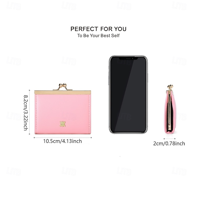1pcs Credit Card Holder Wallet Desk Business Card Holder Business Card Holder Case PU Leather Name Card Holder Pocket Credit Card Protector for Women4