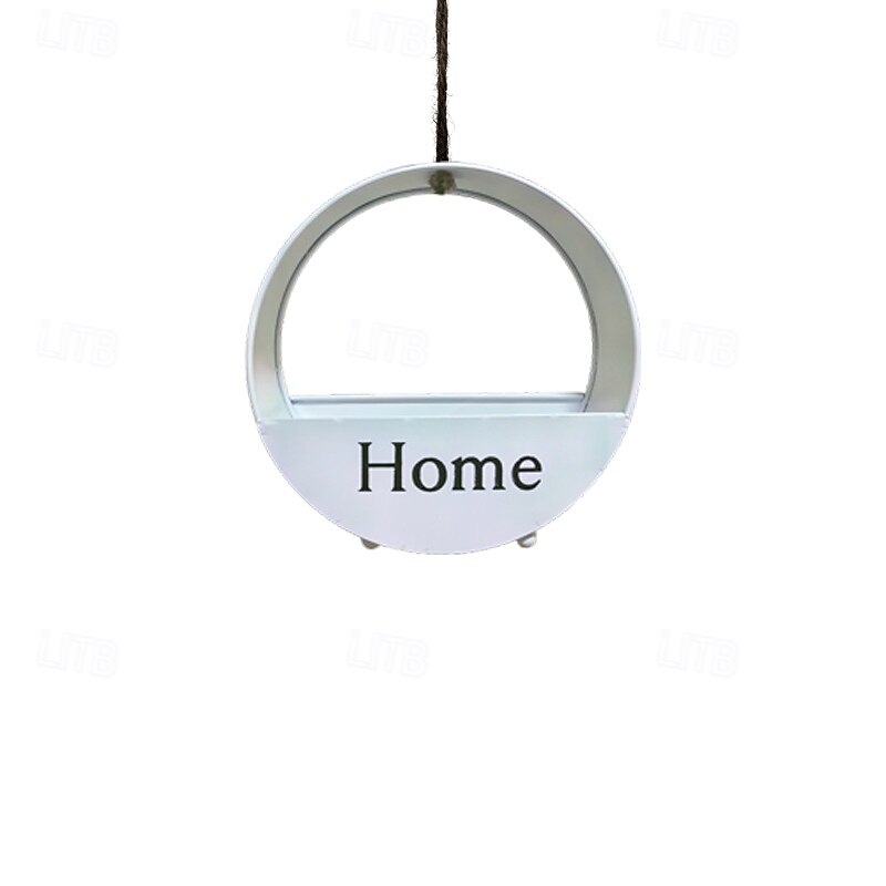 Hanging Iron Bird Feeder, Outdoor Metal Bird Feeding Station for Garden, Yard, Patio, Weather-Resistant Circular Bird Seed Holder2