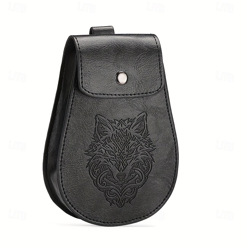 Punk & Gothic Medieval 17th Century Bag Belt Pouch Dice Bag Fancy Dress Men's Women's Unisex Carnival Masquerade Halloween Masquerade Adults' Bag4
