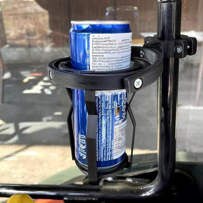 Gyroscopic Cup Holder, Gyroscopic Cup Holder no Spill for Tractor Car Bike Boat, Self Leveling Water Bottle Holder, Adjustable Clip on Hanging Drink Holder2