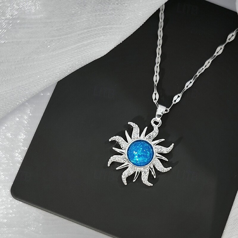 Women's necklace Elegant Street Floral Necklaces2