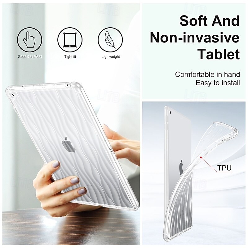 Tablet Case Cover For Apple iPad Air 11"(2024) iPad Pro 11"(2024) iPad 10th 10.9'' iPad Air 5th 4th 10.9" ipad 9th 8th 7th Generation 10.2 inch iPad Air 3rd 10.5'' iPad mini 6th 8.3" iPad mini 5th4
