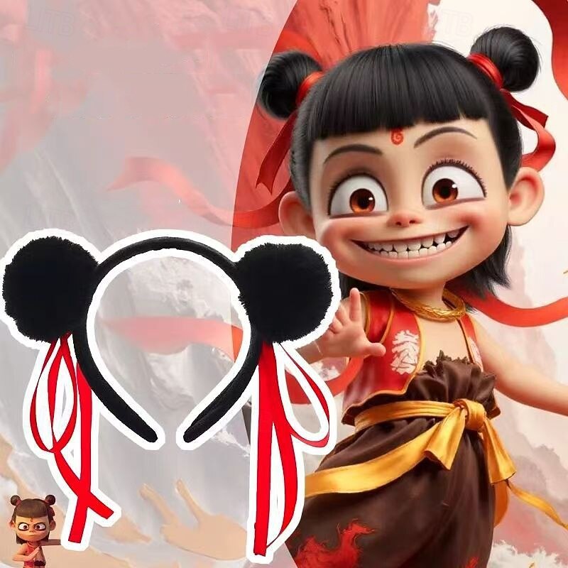 Ne Zha Cosplay Costume Cosplay Movie Cosplay for Boys Girls' Kid's Carnival Masquerade Event / Party Masquerade2