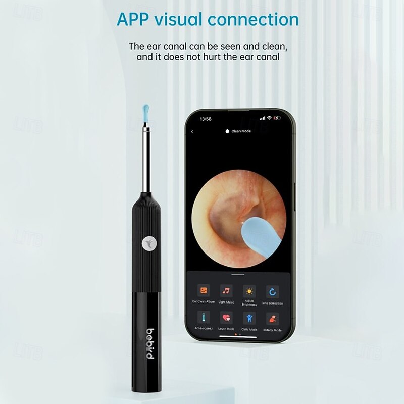 Bebird Ear Care Wax Removal Tool Camera Cleaning Kit- Wireless Cleaner Ear Cleaner with Camera3