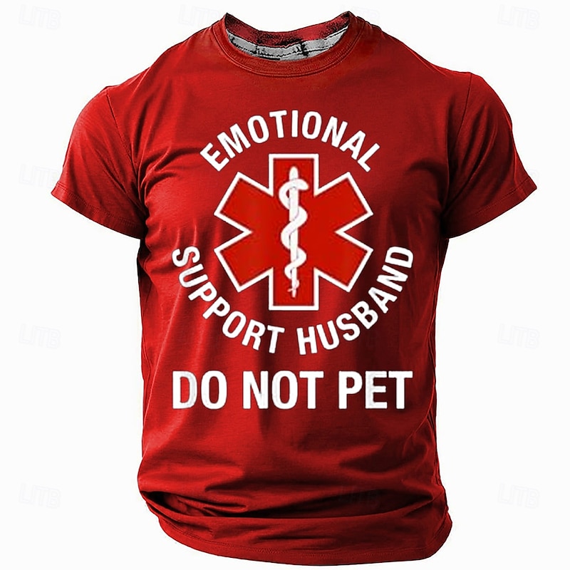 Men's Family Funny Slang T Shirt Short Sleeve T shirt 3D Print Crew Neck Shirt Fashion Daily Street Daily Black Red Blue Summer Spring Clothing Appare