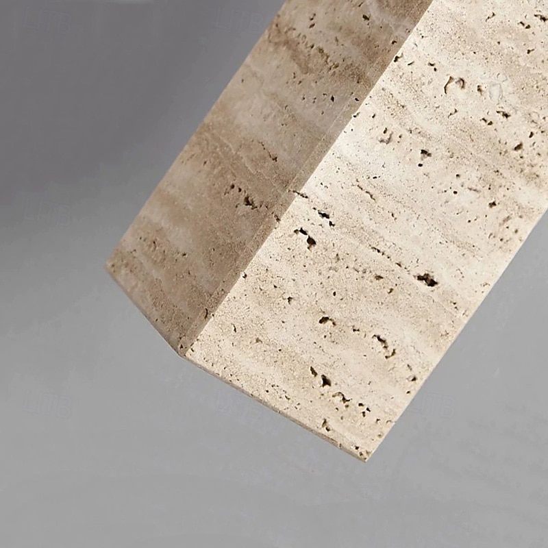 18 cm Pendant Lantern Design Geometric Shapes Pendant Light Stone Artistic Style Formal Style Vintage Style Vintage Traditional / Classic 110-120V 220-240V3