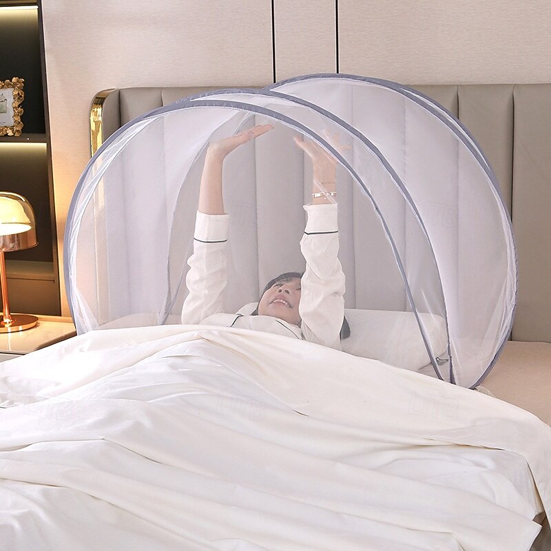 Travel Head Bed Mosquito Net Large Folding Portable for Home Bedroom Summer4