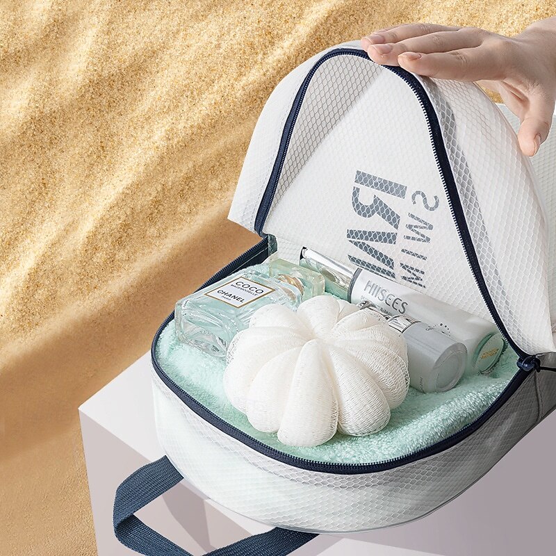 EVA Waterproof Travel Bag Swim and Gym Bag, Large Capacity Travel Toiletry Organizer, Portable Beach Bag for Shower Essentials2