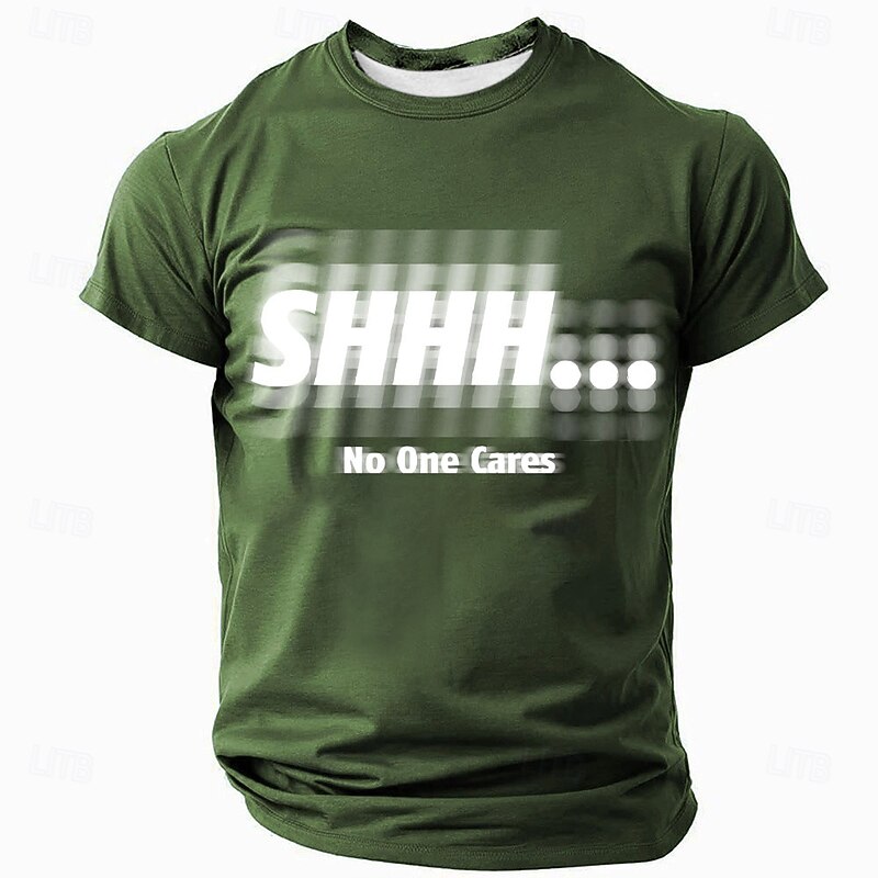 Men's Rude Offensive Optical Illusion T Shirt Short Sleeve T shirt 3D Print Crew Neck Shirt Fashion Daily Street Daily Black Red Blue Summer Spring Clothing Apparel S M L XL XXL XXXL3