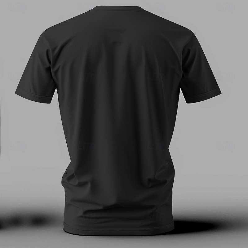 Men's Rabbit Funny T Shirt Short Sleeve T shirt 3D Print Crew Neck Shirt Exaggerated Designer Party Holiday Black Summer Spring Clothing Apparel S M L XL XXL XXXL2