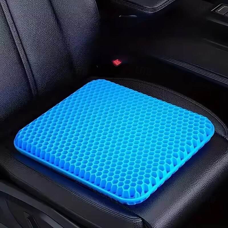 Car Gel Seat Cushion 3D Honeycomb Cool Breathable Cool Seat Cushion Car Home Office Chair Seat Cushion Car Upholstery4