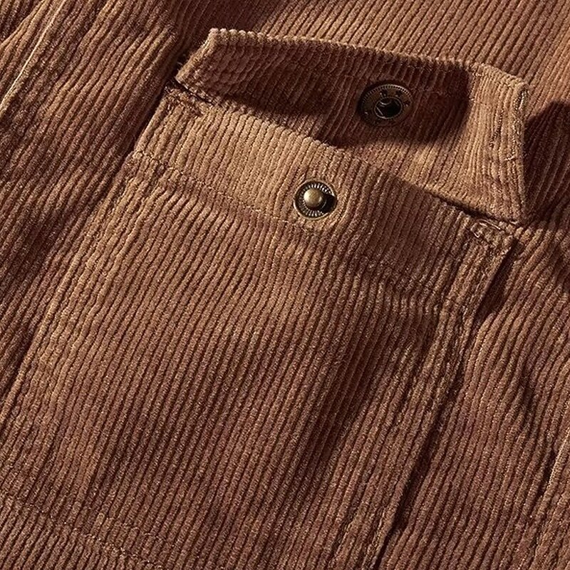 Men's Cargo Shorts Casual Shorts Corduroy Shorts Buttons Multi Pocket Straight Leg Plain Breathable Moisture Wicking Knee Length Outdoor Casual Camping & Hiking Fashion Streetwear Navy Blue Green2