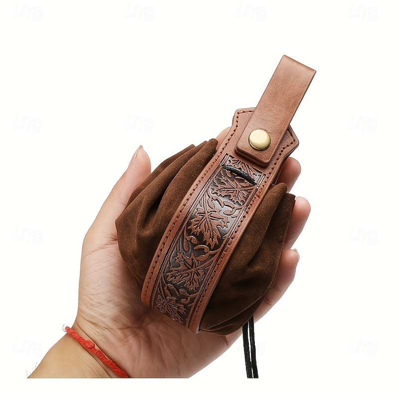 Medieval Renaissance Bag Belt Pouch Dice Bag Fancy Dress Men's Women's Unisex Halloween Masquerade Performance LARP Adults' Bag
