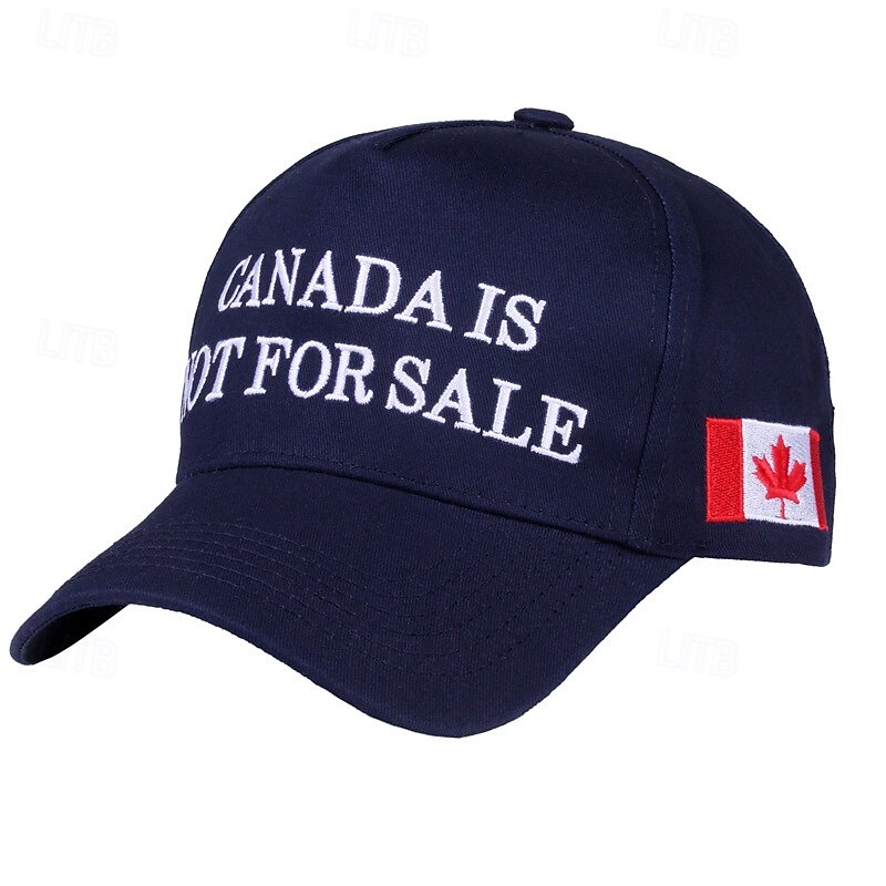 Men's Baseball Cap Sun Hat Trucker Hat Black Wine Poly / Cotton Blend Embroidered Fashion Casual Daily Weekend Flag Character & Slogan Adjustable Sunscreen Breathable