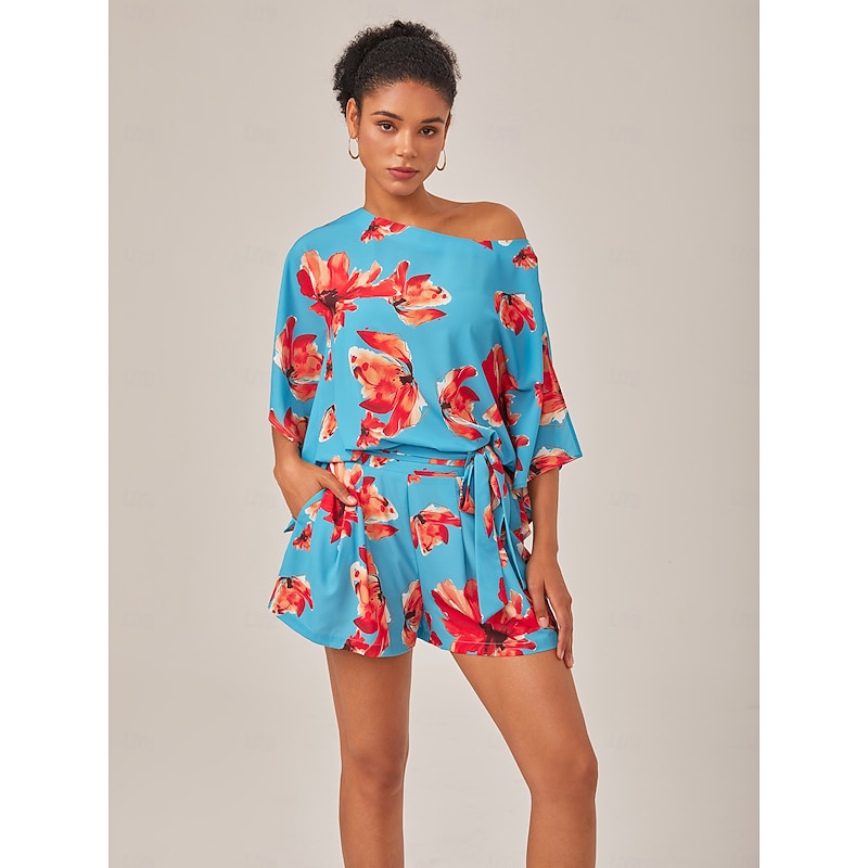 Summer Vacation High-waisted Tie-front Fresh Mini Short2