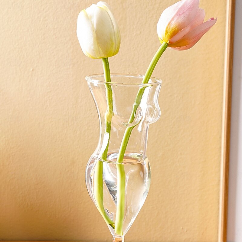 Transparent Glass Cocktail Cup – Unique Shaped High-Stem Champagne Glass, Fun Bar Decor Drinkware, Stylish Juice & Wine Glass for Home, Bar, Restaurant & Cold Beverage Shop3