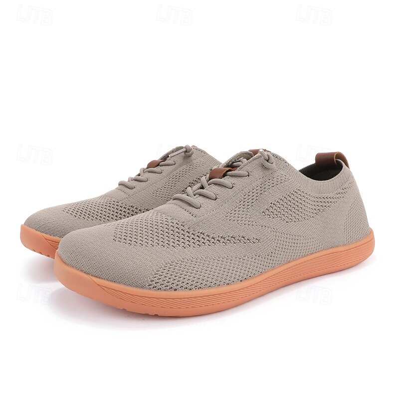 Men's Barefoot Running Shoes - Minimalist, Lightweight, Breathable Knit - Urban Casual for Daily Wear & Fitness3